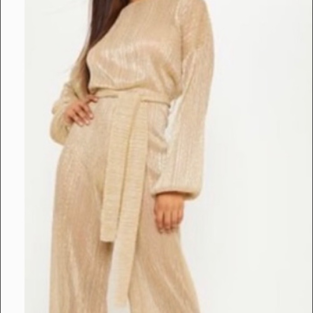 Gold Jumpsuit